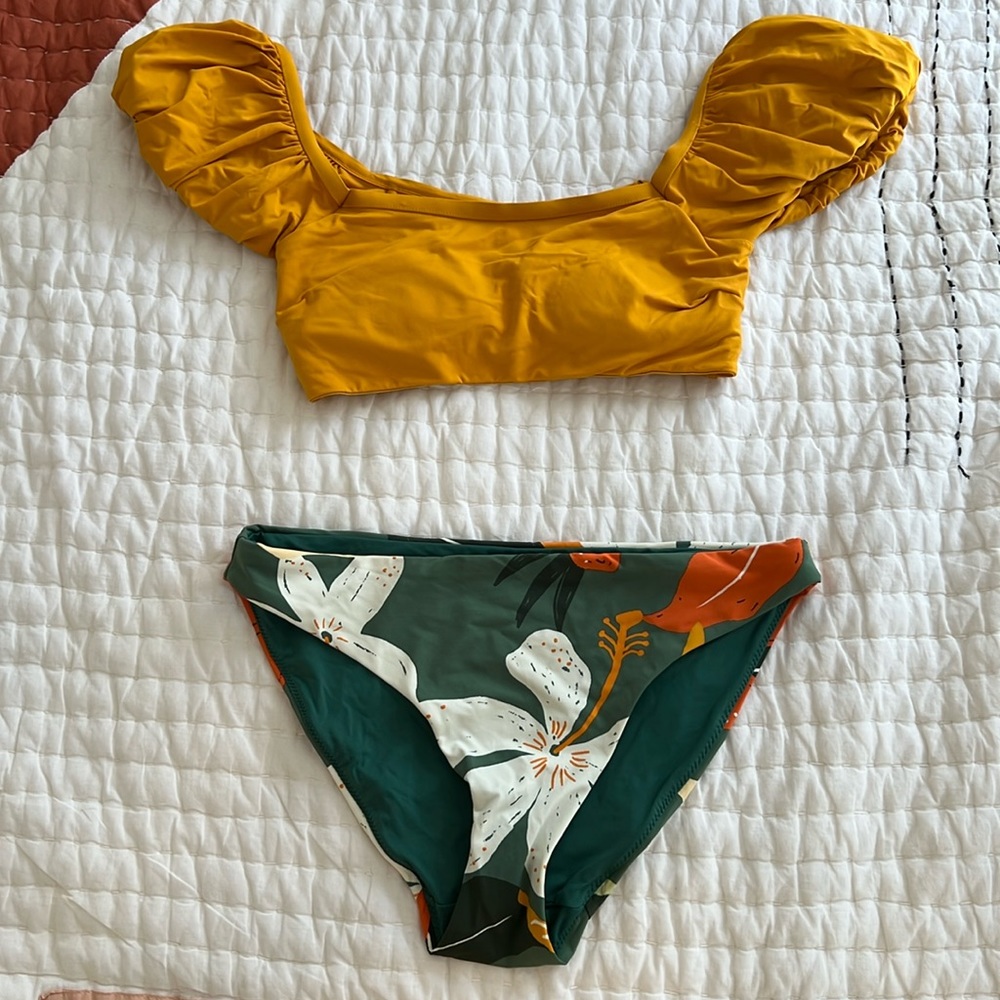 Knix Bikini Top and Bottom Small